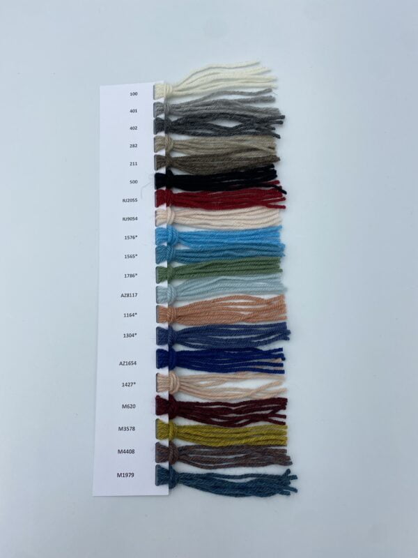 zestaw wszyskich kolorów wełny baby alpaka gabo wool