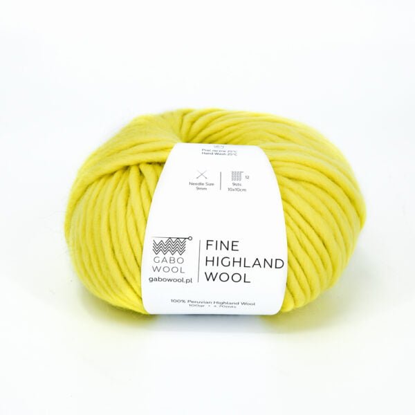 Wloczka z welny fine highland wool