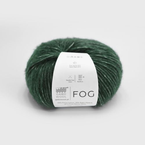 włóczka fog leśna zieleń 6172