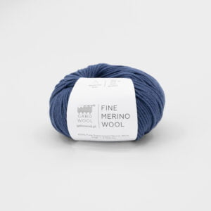 włóczka fine Merino wool szaro-niebieski 3304