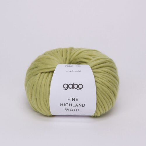 Włóczka Fine Highland Wool - Zielona Herbata (2477)